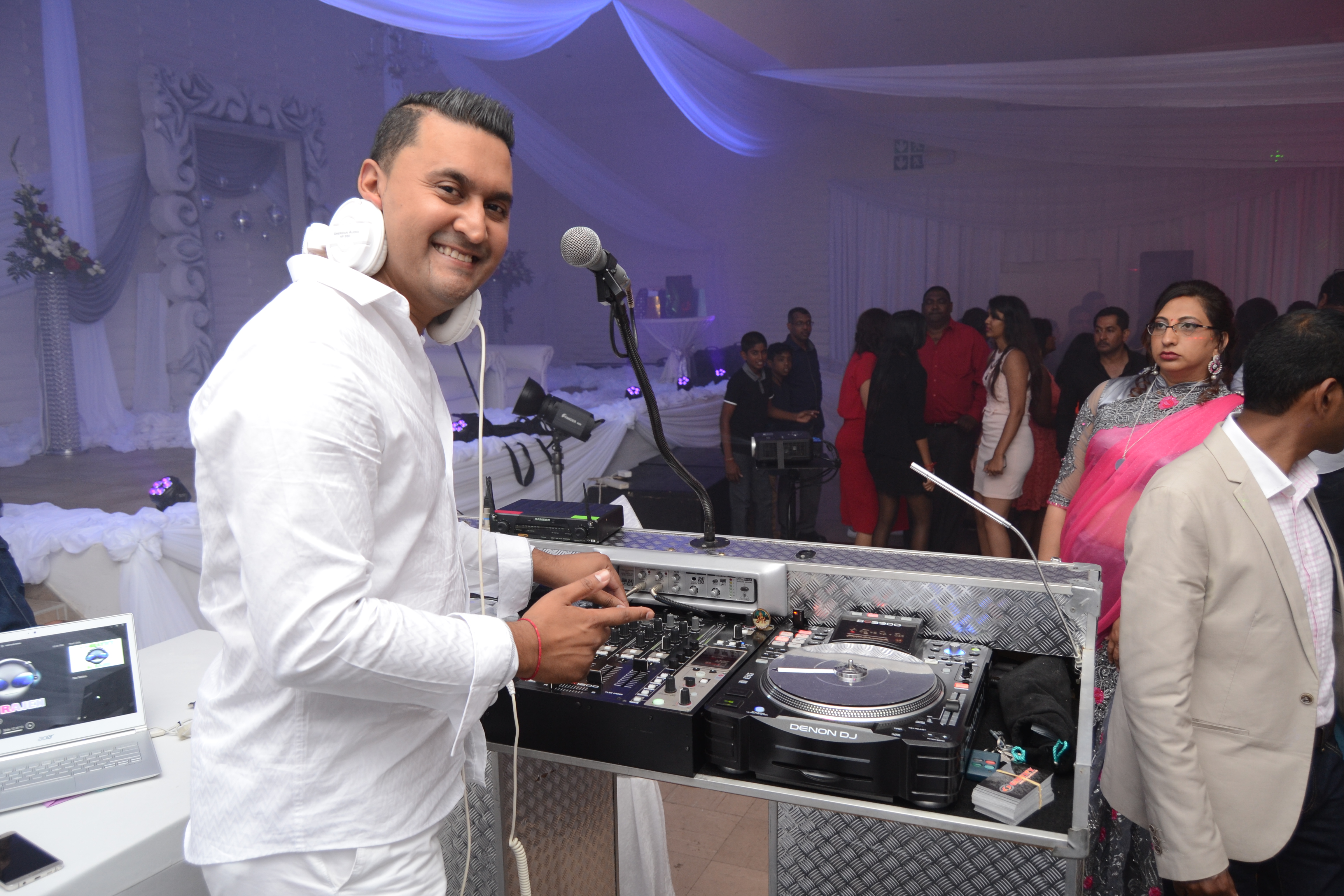 DJ RAJEN DISCO GRAVITY MOBILE DISCO FOR HIRE STAGE PLATFORM FOR HIRE LIGHTING FOR HIRE COLOUR WASH LIGHTING FOR HIRE DJ  FOR HIRE DJ EQUIPMENT FOR HIRE PROJECTOR AND SCREEN FOR HIRE