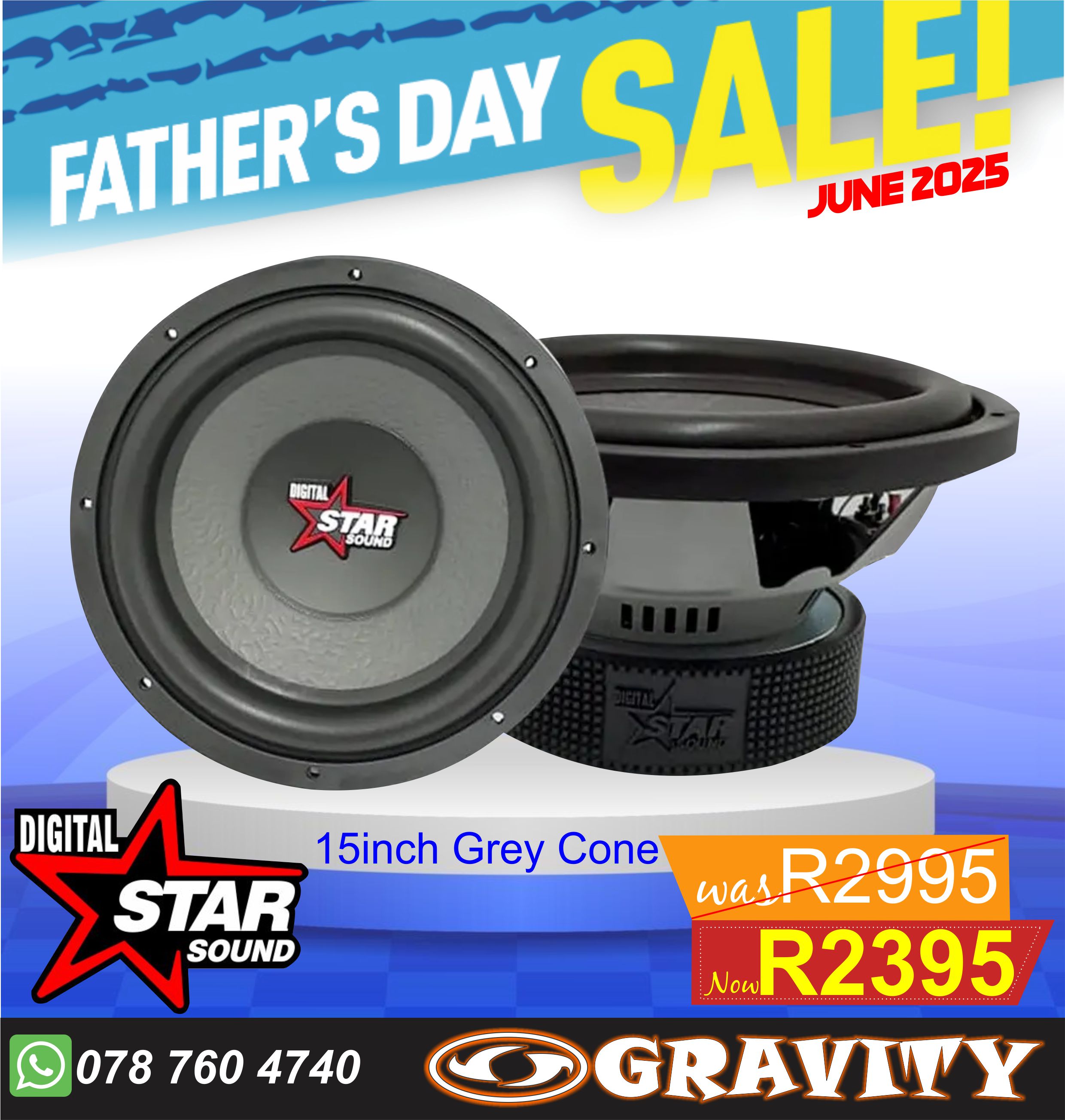 Fathers day sale gravity durban | fathers day sale car audio gift idea | fathers day sale car accessories durban gravity