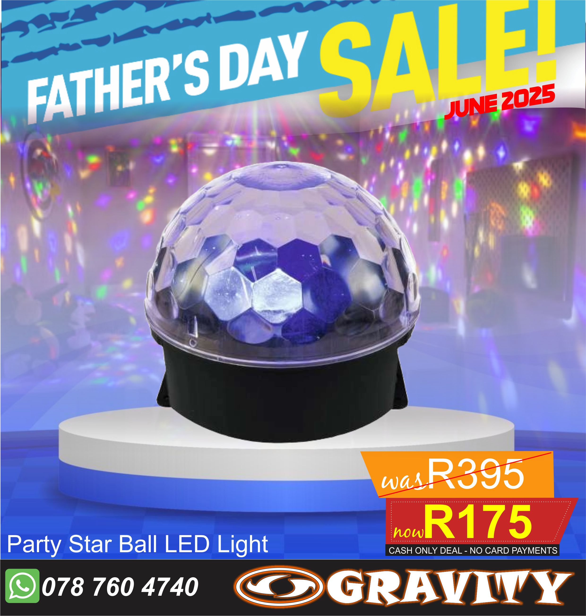 Fathers day sale gravity durban | fathers day sale car audio gift idea | fathers day sale car accessories durban gravity | fathers day sale disco dj party equipment