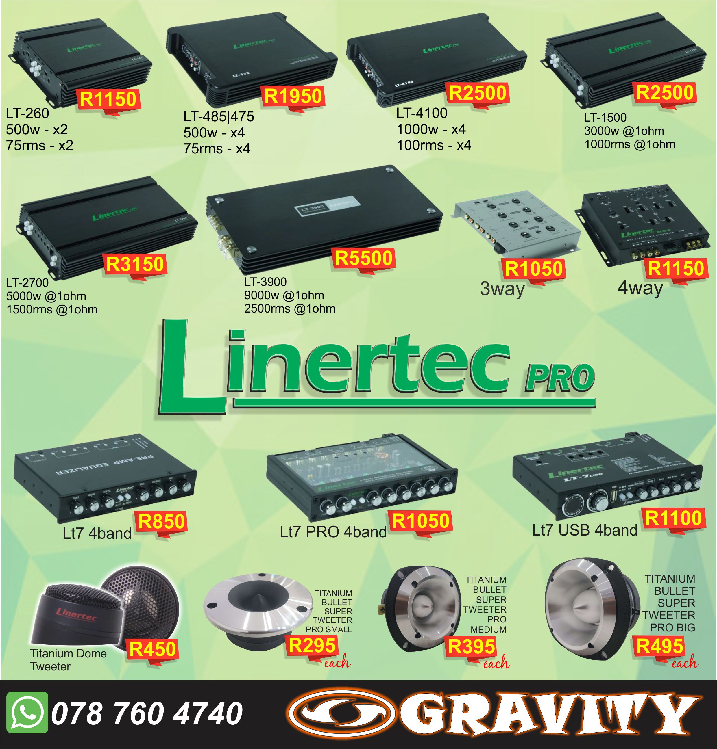 Linertec car audio agents durban | linertec products durban gravity phoenix | linertec car audio 