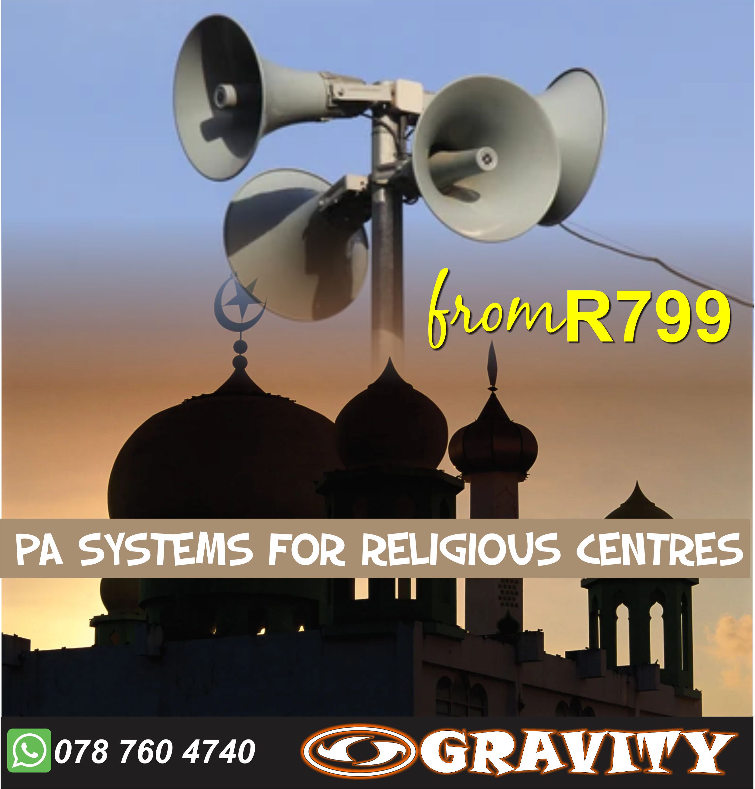 pa horns durban gravity , megaphones