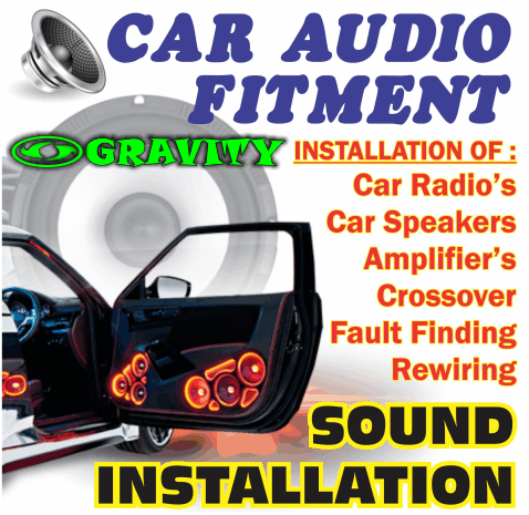 car sound fitter car sound installation durban