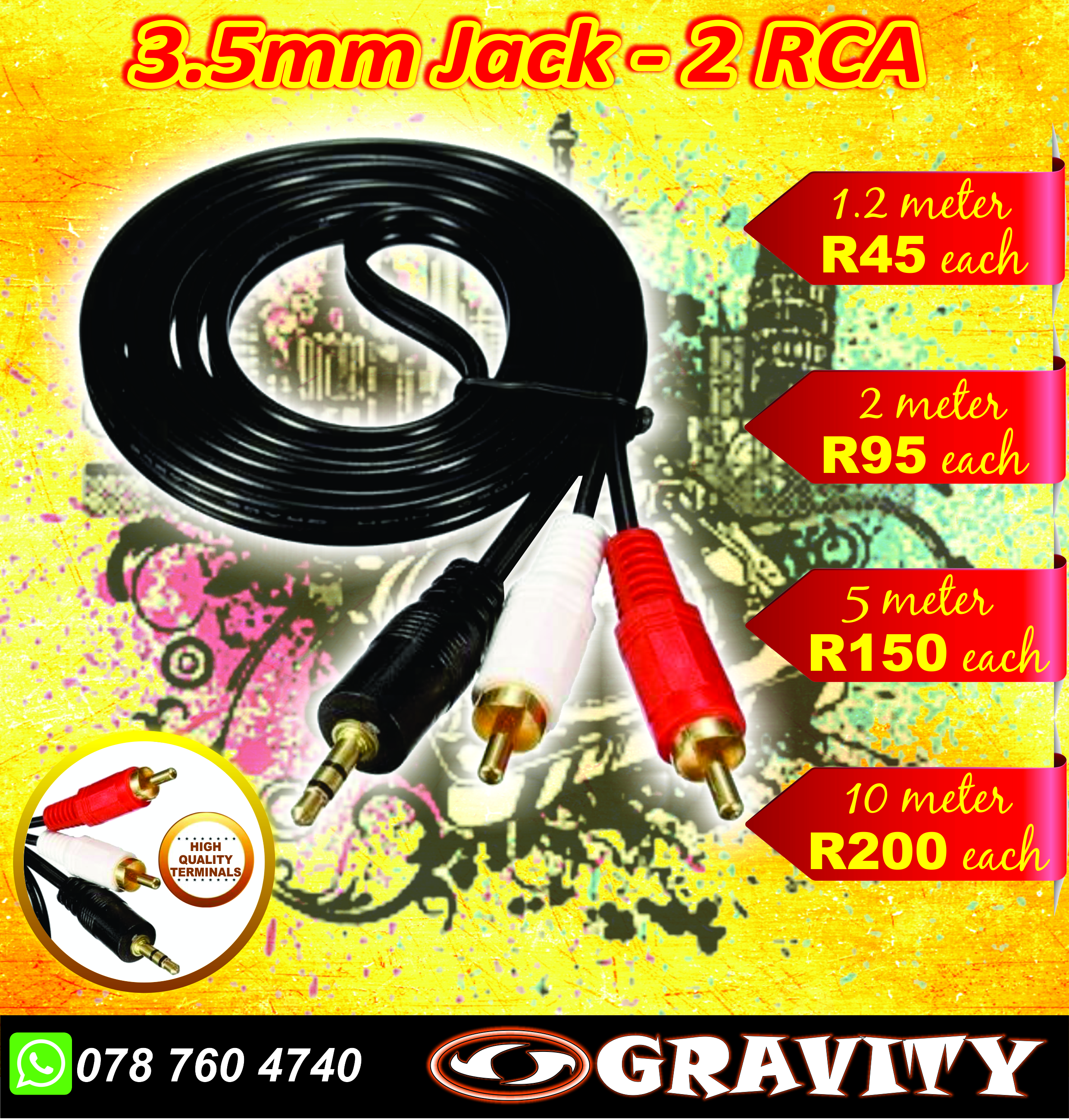 jack to rca cable